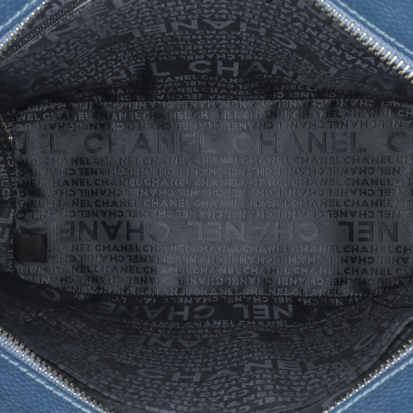 Pre-Loved Chanel Quilted Canvas and Caviar Tassel Tote - Picture 4 of 9